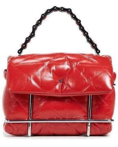 Alexander Wang Halo Leather Crossbody Bag Us - Red