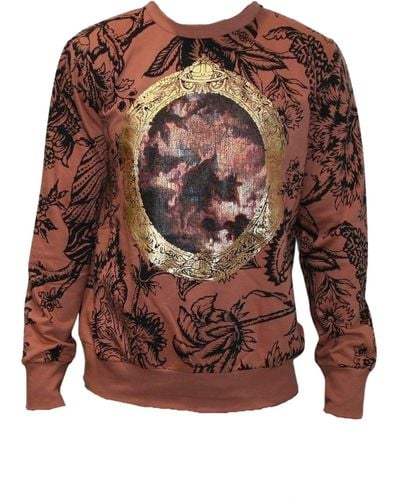 Vivienne Westwood Embroidered Cotton Jersey Sweatshirt - Multicolor