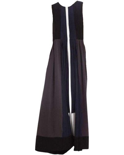 BCBGMAXAZRIA Izabela Color-blocking Gown - Black