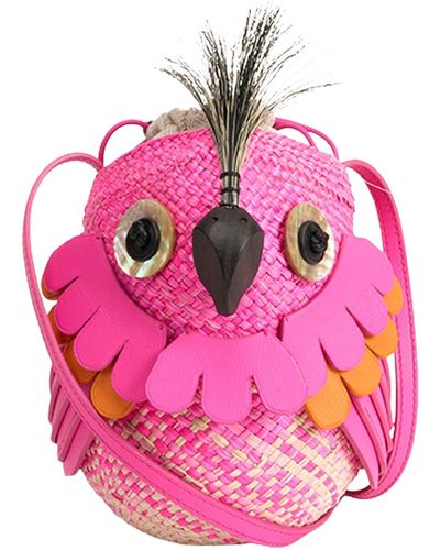 Loewe X Paula's Ibiza Bird Bag - Pink