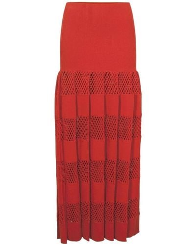 Sonia Rykiel Textured Stripe Skirt