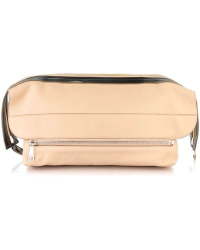 Chloé Dalston Oversized Clutch Bag - Natural
