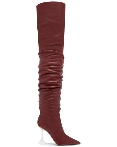 Red AMINA MUADDI Boots for Women | Lyst