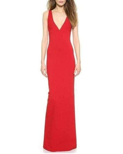 DSquared² Column Crisscross Back Gown - Red