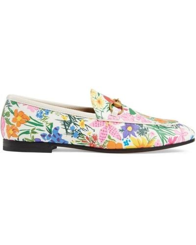 Gucci Ken Scott Jordaan Floral Print Loafer - Multicolour