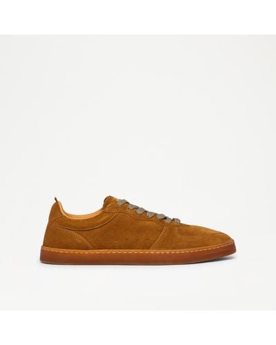 Russell & Bromley Columbus Rounded Trainer - Brown