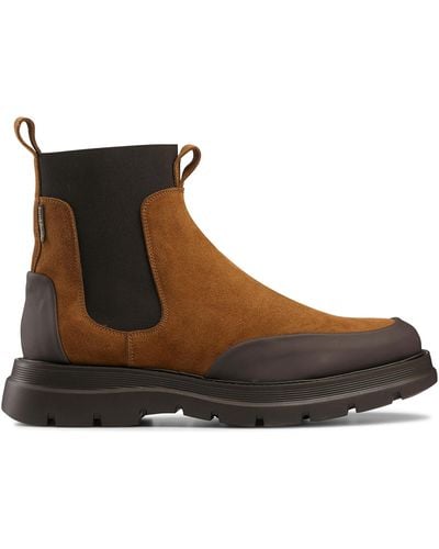 Russell & Bromley Conquer M Mudguard Chelsea Boot - Brown