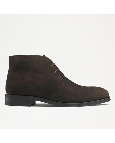 Russell & Bromley Jermyn Laced Desert Boot - Brown