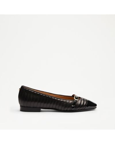 Russell & Bromley Molly Mary Jane Ballet - Black