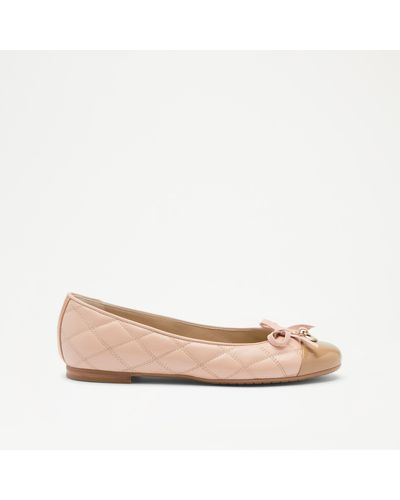 Russell & Bromley Charming Quilted Ballet Flat - Pink