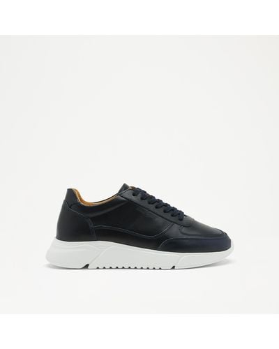 Russell & Bromley Linford Laced Runner Trainer - Black