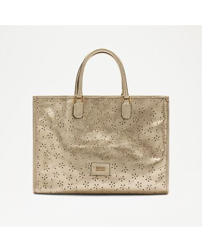 Russell & Bromley Laser Tote Laser Tote Bag - Metallic