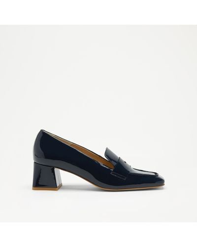 Russell & Bromley Uptown Mid Mid-heel Loafer Pump - Blue