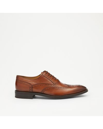 Russell & Bromley Chiswick Wingtip Derby - Brown