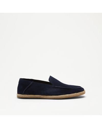 Russell & Bromley Di Marme Espadrille Loafer - Blue