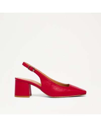 Russell & Bromley Impress Women's Red Slingback Pump