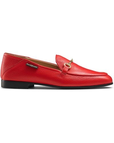 Russell & Bromley Loafer Snaffle Loafer - Red