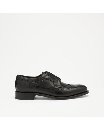 Russell & Bromley Morris Men's Black Oxford Brogue Lace Up