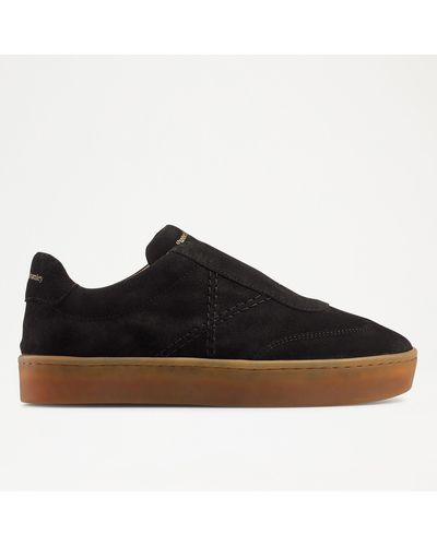 Russell & Bromley Dash Women's Black Laceless Low Trainers