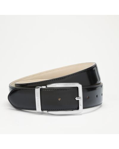 Russell & Bromley Tango Classic Buckle Belt - Black
