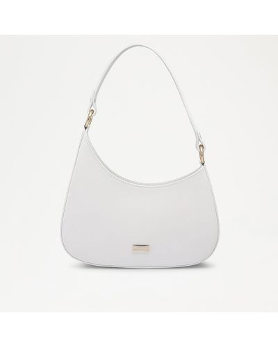 Russell & Bromley Sway Women's White Asymmetric Shoulder Bag