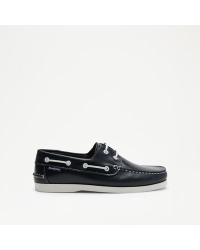 Russell & Bromley Keeley Deck Shoe - Black