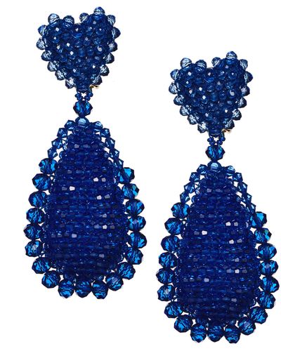 Sachin & Babi Adeline Earrings - Blue