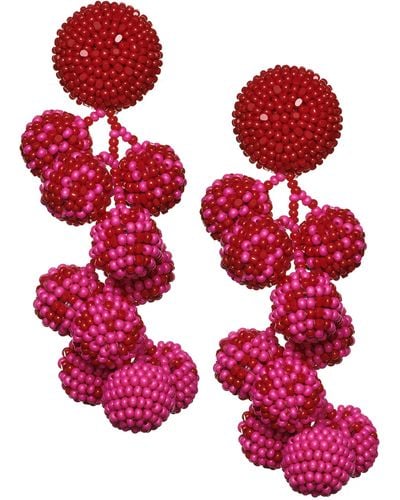 Sachin & Babi Ombre Coconuts Earrings - Pink