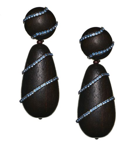 Sachin & Babi Hudson Earrings - Black