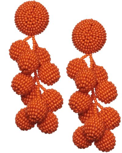 Sachin & Babi Coconuts Earrings - Orange