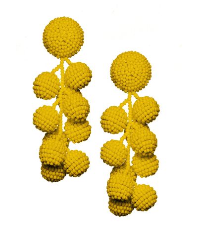 Sachin & Babi Coconuts Earrings - Yellow