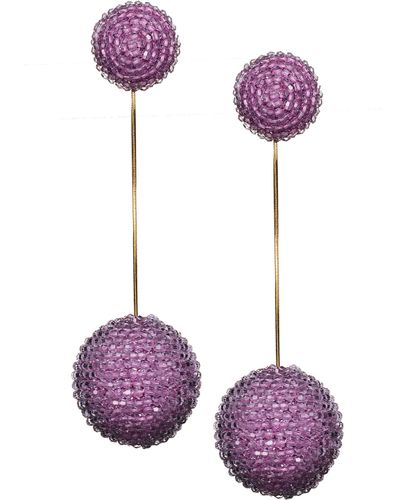 Sachin & Babi Aria Earrings - Purple