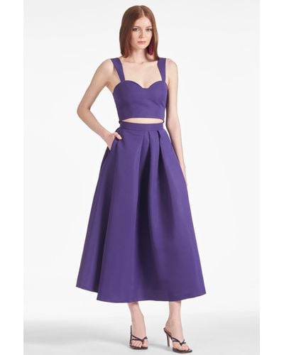 Sachin & Babi Leighton Skirt - Purple