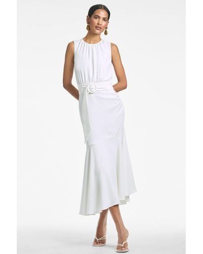 Sachin & Babi Sleeveless Camila Dress - White
