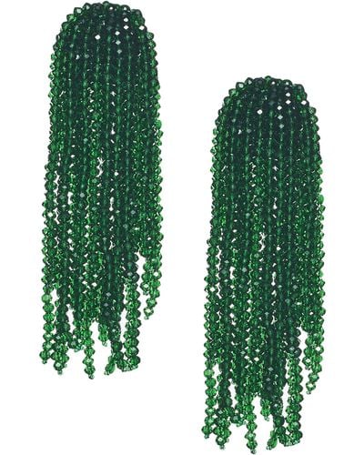 Sachin & Babi Fountain Earrings - Green