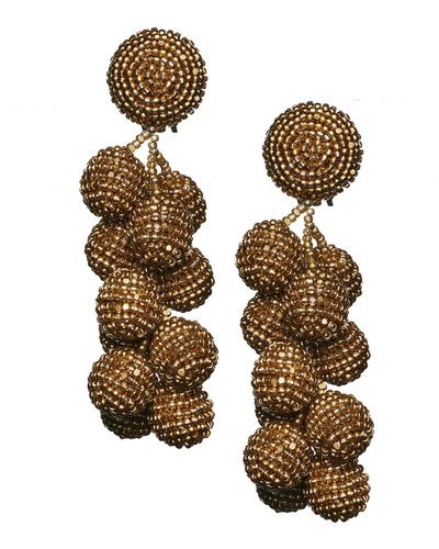 Sachin & Babi Coconuts Earrings - Metallic