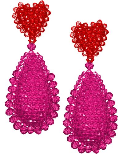 Sachin & Babi Adeline Earrings - Pink