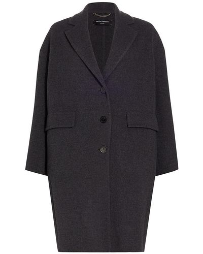 Blue Piazza Sempione Coats for Women | Lyst