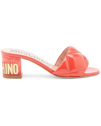 Moschino Mule shoes for Women | Black Friday Sale & Deals up to 76% off |  Lyst