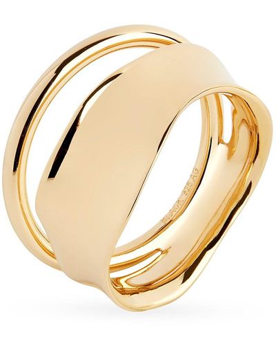 Maria Black Midnight 22k-gold-plated Sterling Silver Ring - Natural