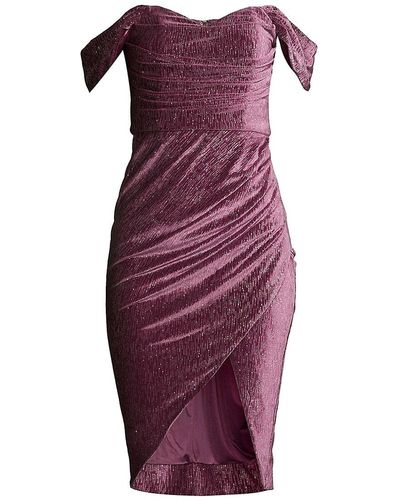 Purple Lavish Alice Dresses for Women | Lyst
