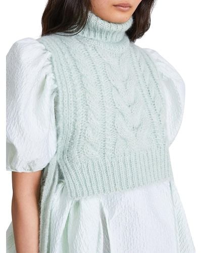 Cecilie Bahnsen lulu top UK6 タグあり レディース トップス シャツ
