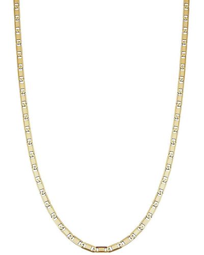Oradina 14k Yellow Solid Gold Very Chain - Natural