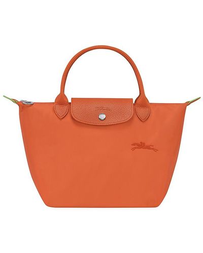 Sèvres  Orange large flap bag