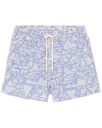 ARRELS Barcelona Swim Trunks in Blue for Men