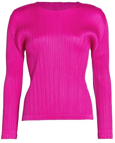 Women's Pleats Please Issey Miyake Long-sleeved tops from $162