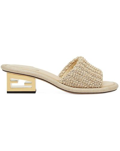 Fendi Mule shoes for Women | Online Sale up to 35% off | Lyst