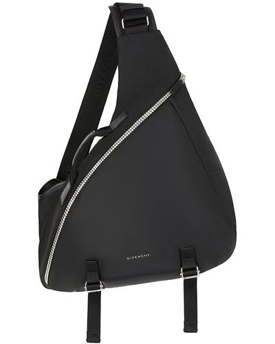 Givenchy G-zip Triangle Small Crossbody Bag in Black for Men