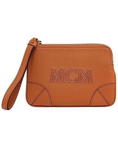 MCM Clutch Bag Black Leather ref.371769 - Joli Closet