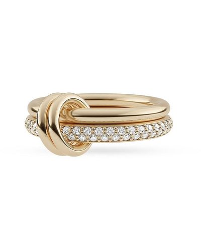 Spinelli Kilcollin Virgo 18k White Gold Diamond & Connector Ring in 2023